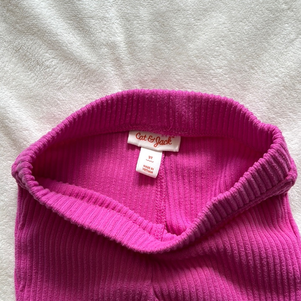 Cat & Jack Pink Kids Matching Set - Picture 3 of 5